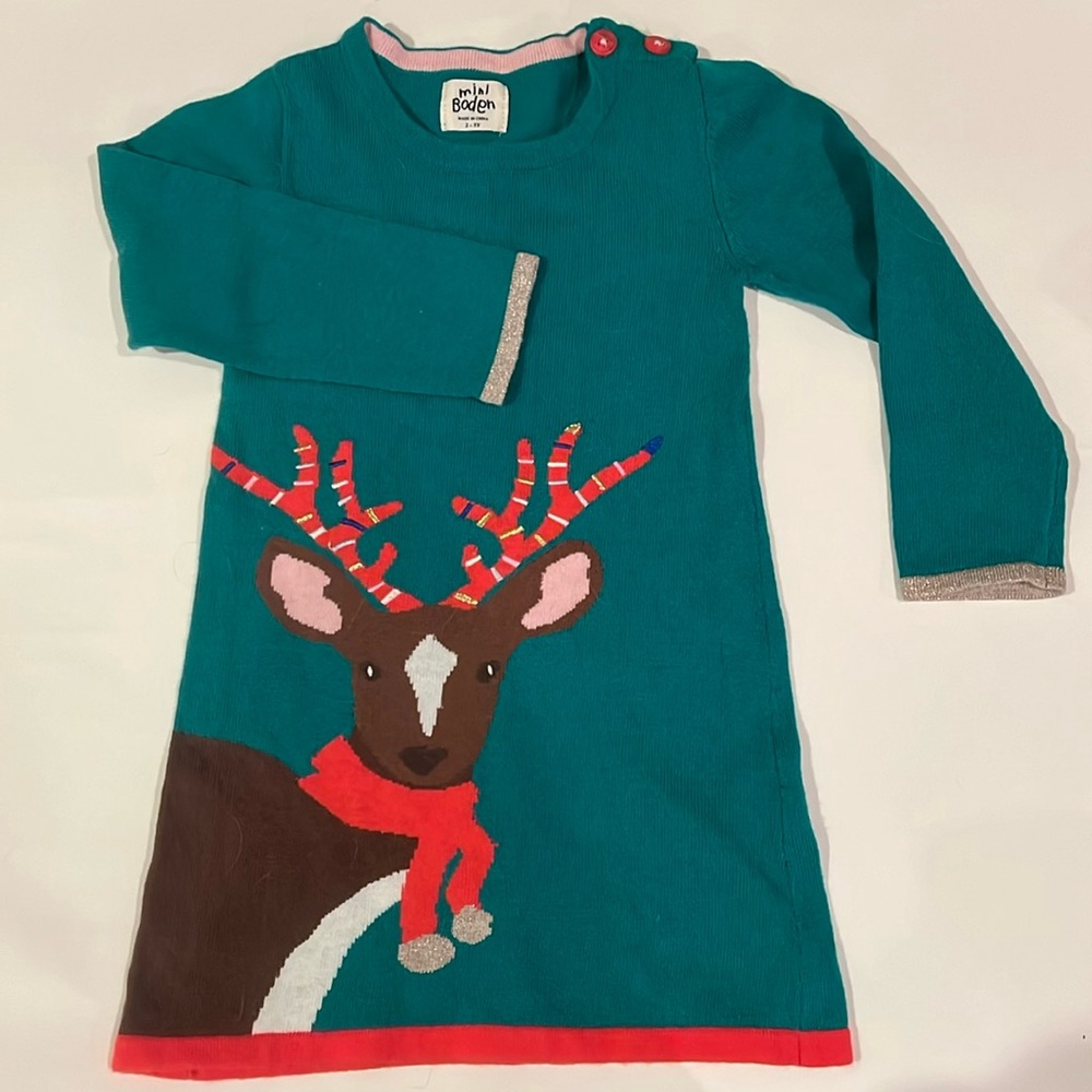 Adorable Christmas Dress from Mini Boden